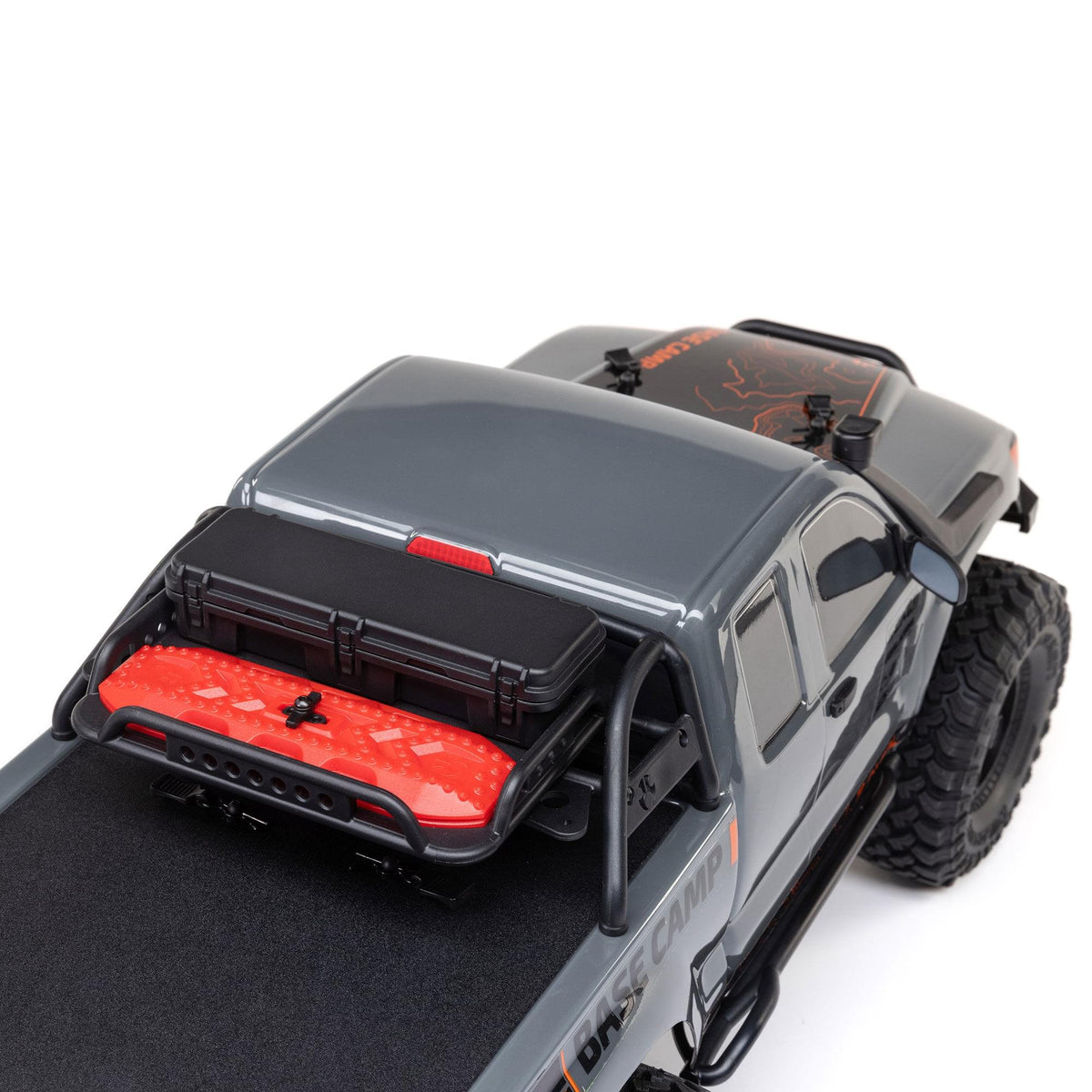 Rock crawler 1/10 SCX10 III Base Camp 4X4 RTR gris AXI-1375T2 - Breizh Modélisme.