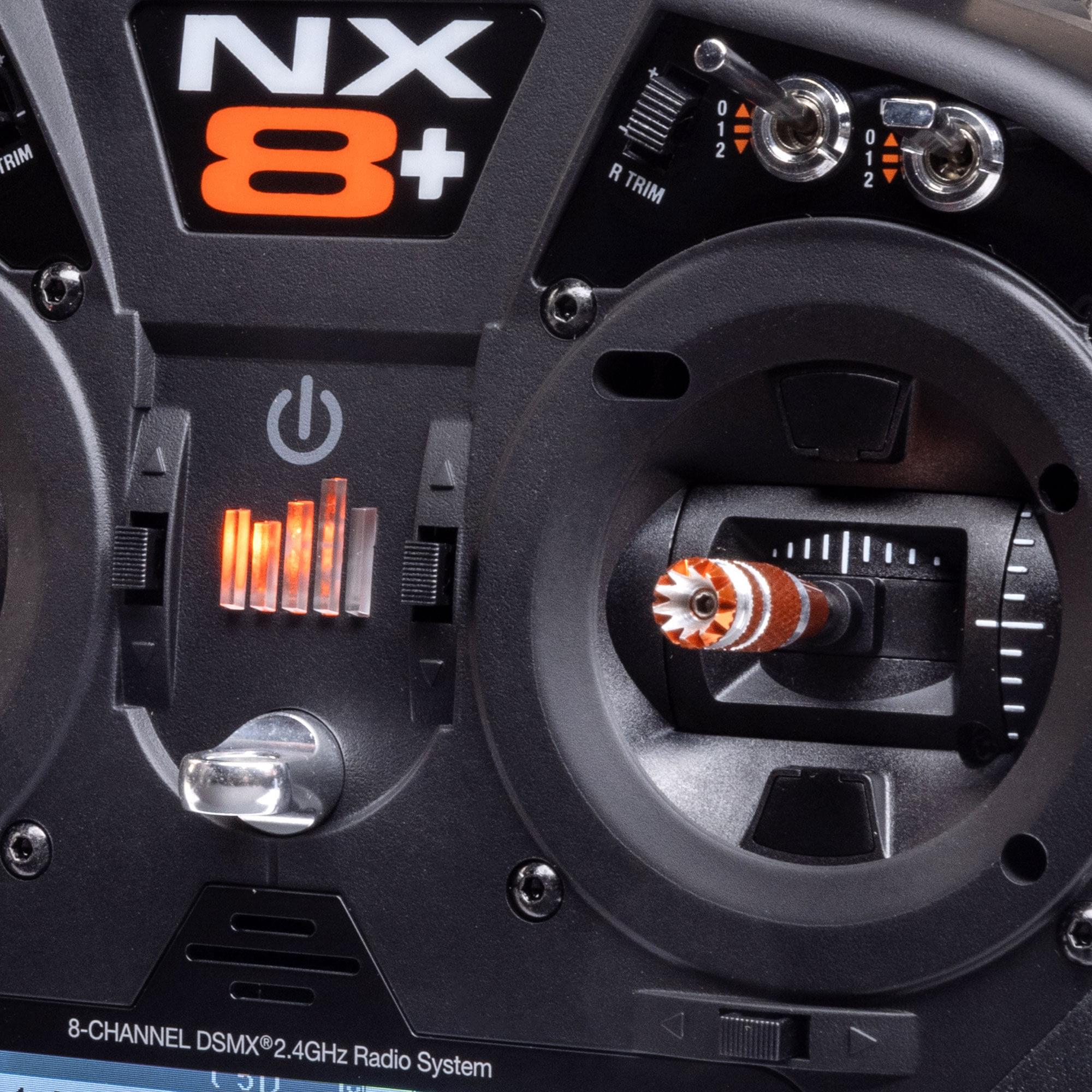 Transmetteur DSMX 20 canaux NX8+ uniquement - SPMR8210EU - Breizh Modélisme.