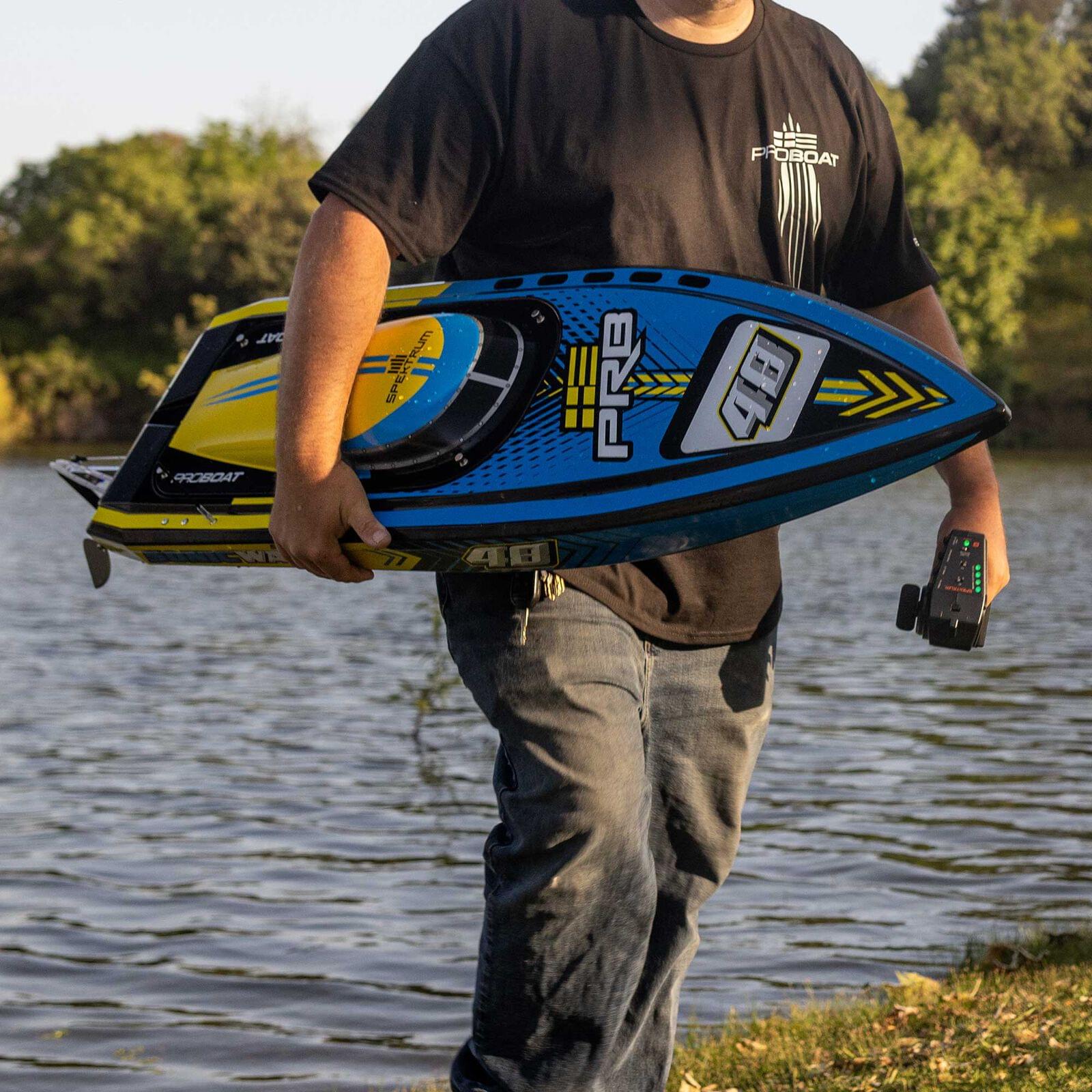 Pro Boat Sonicwake 48" 8S Deep-V RTR PRB08052 - Breizh Modélisme.