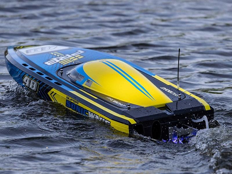 Pro Boat Sonicwake 48" 8S Deep-V RTR PRB08052 - Breizh Modélisme.