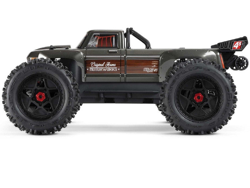 Arrma 1/10 Outcast 4S V2 4x4 BLX Stunt Truck RTR - ARA4410V2T3 - Breizh Modélisme.