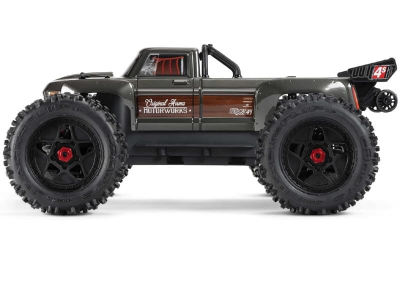 Arrma 1/10 Outcast 4S V2 4x4 BLX Stunt Truck RTR - ARA4410V2T3 - Breizh Modélisme.