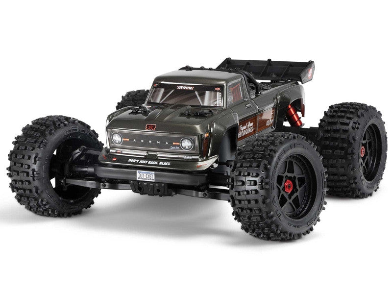 Arrma 1/10 Outcast 4S V2 4x4 BLX Stunt Truck RTR - ARA4410V2T3 - Breizh Modélisme.