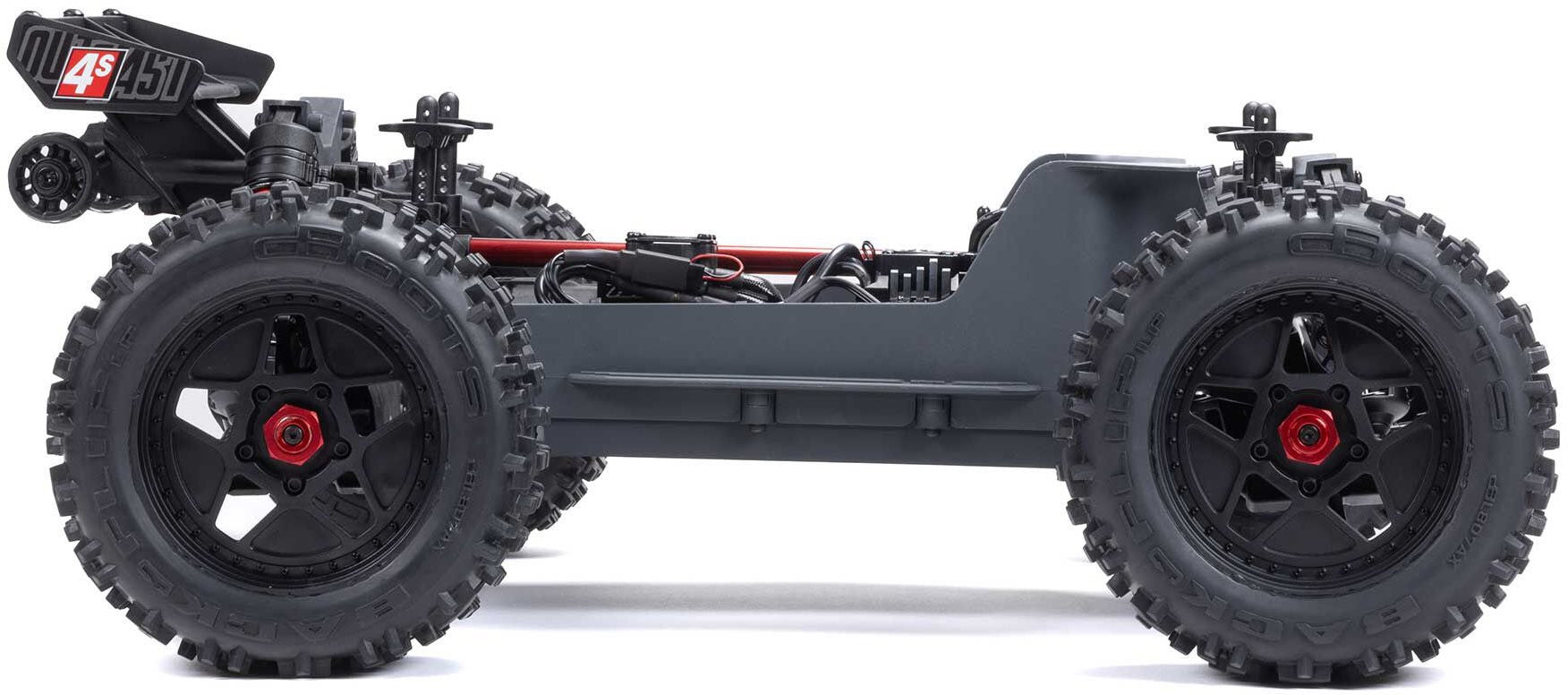 Arrma 1/10 Outcast 4S V2 4x4 BLX Stunt Truck RTR - ARA4410V2T3 - Breizh Modélisme.
