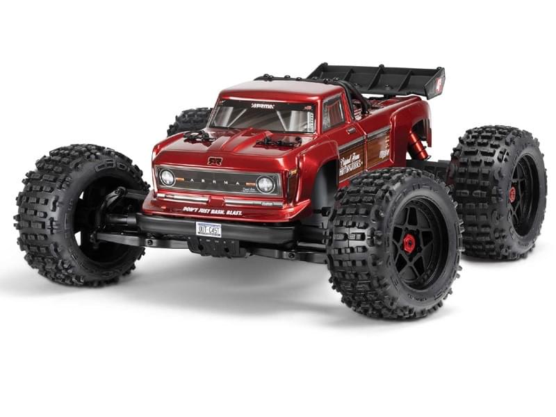 Arrma 1/10 Outcast 4S V2 4x4 BLX Stunt Truck RTR - ARA4410V2T4 - Breizh Modélisme.