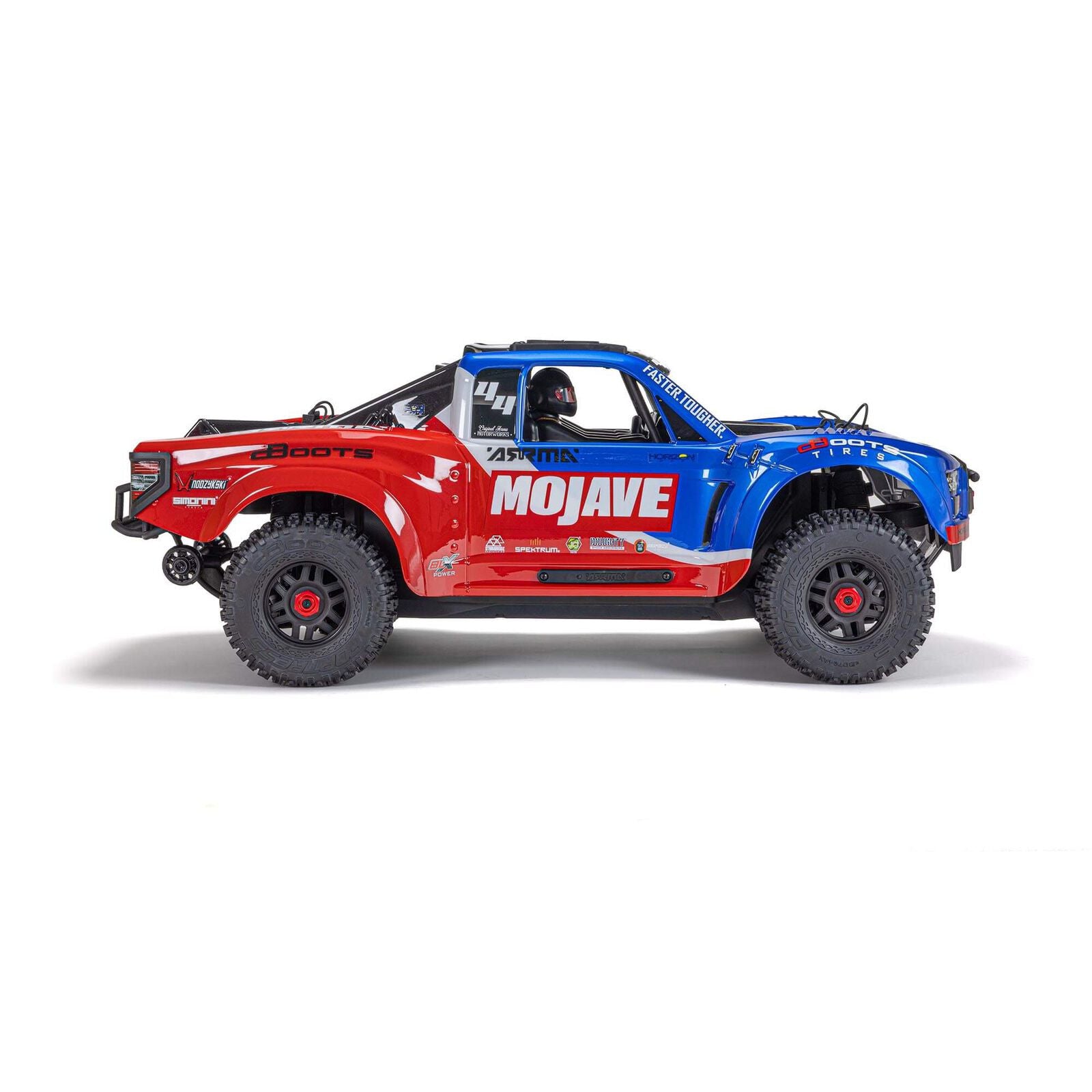 Arrma 1/8 Mojave 4S 4x4 BLX Desert Truck RTR bleu - ARA4404T2 - Breizh Modélisme.