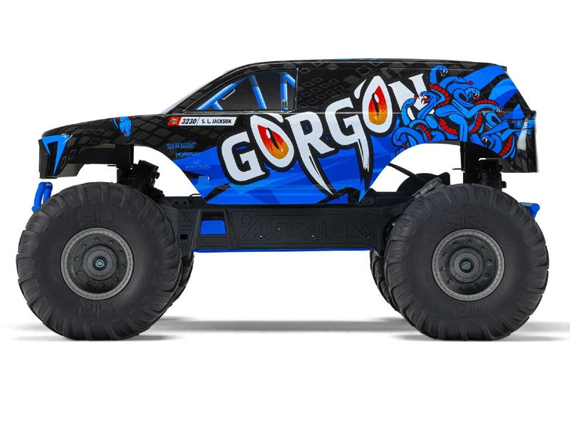 Arrma Gorgon 2WD MT 1/10 RTR Bleu ARA3230T1 - Breizh Modélisme.