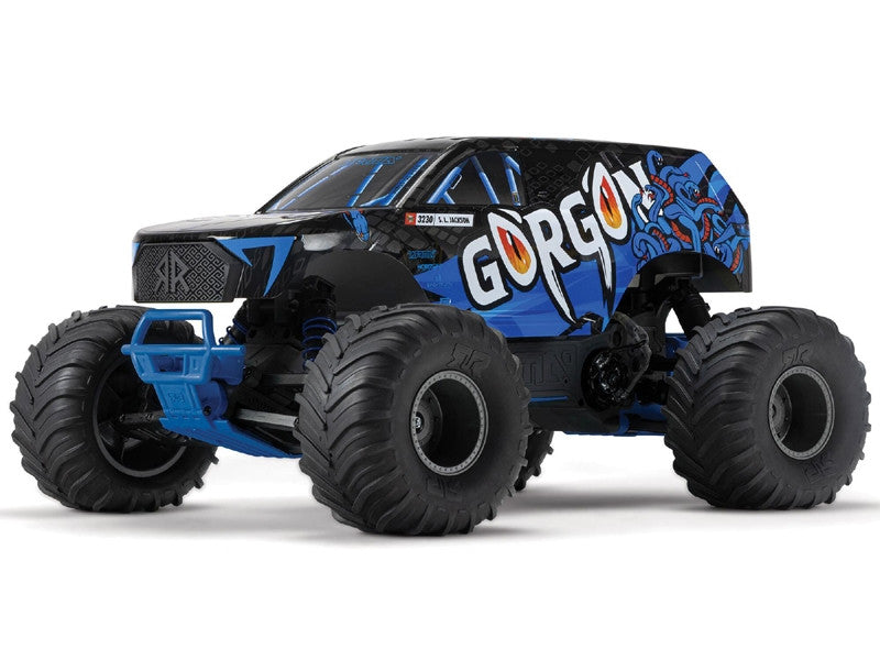 Arrma Gorgon 2WD MT 1/10 RTR Bleu ARA3230T1 - Breizh Modélisme.