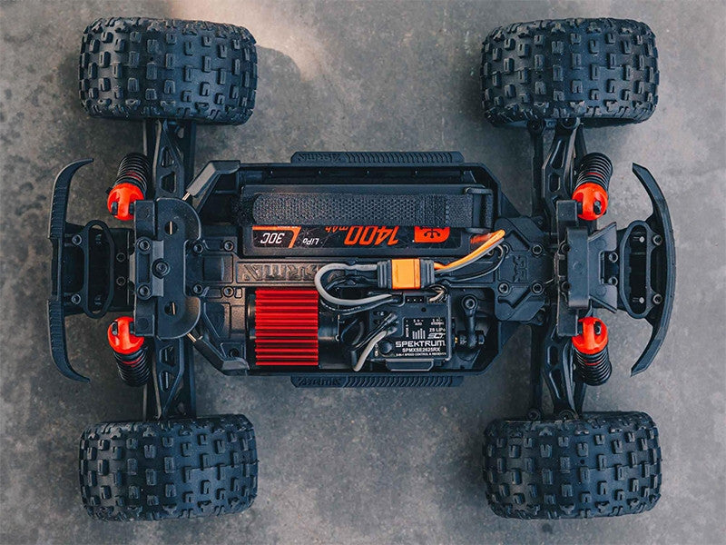 Arrma Granite Grom 4WD 1/18 RTR Truck RC bleu ARA2102T1 - Breizh Modélisme.