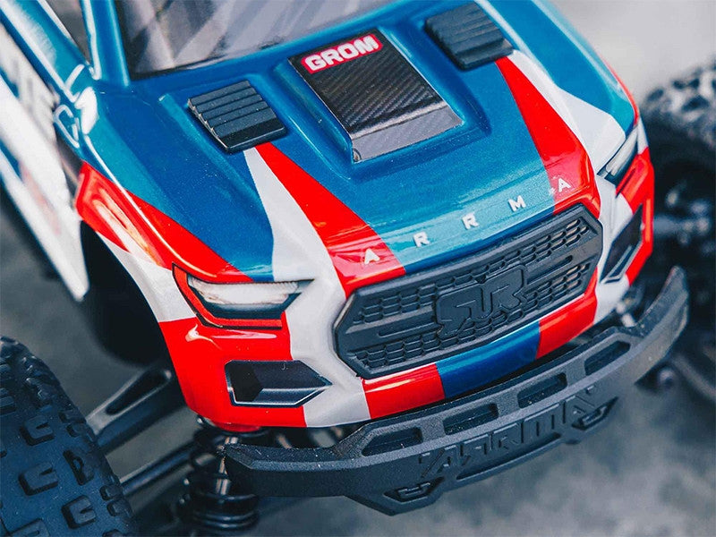 Arrma Granite Grom 4WD 1/18 RTR Truck RC bleu ARA2102T1 - Breizh Modélisme.