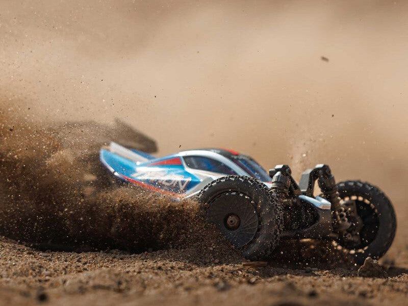 Arrma Typhon Grom 4WD 1/14 RTR buggy RC bleu ARA2106T1