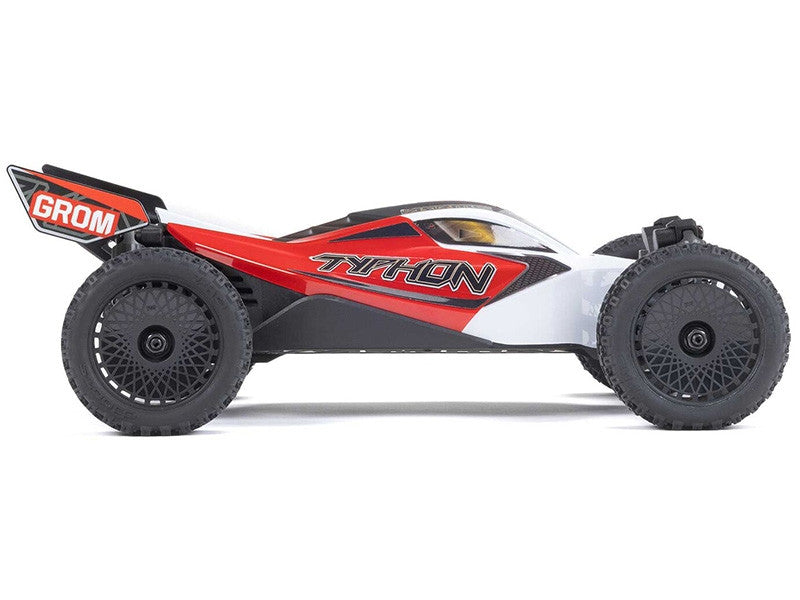 Arrma Typhon Grom 4WD 1/14 RTR buggy RC rouge ARA2106T2 - Breizh Modélisme.