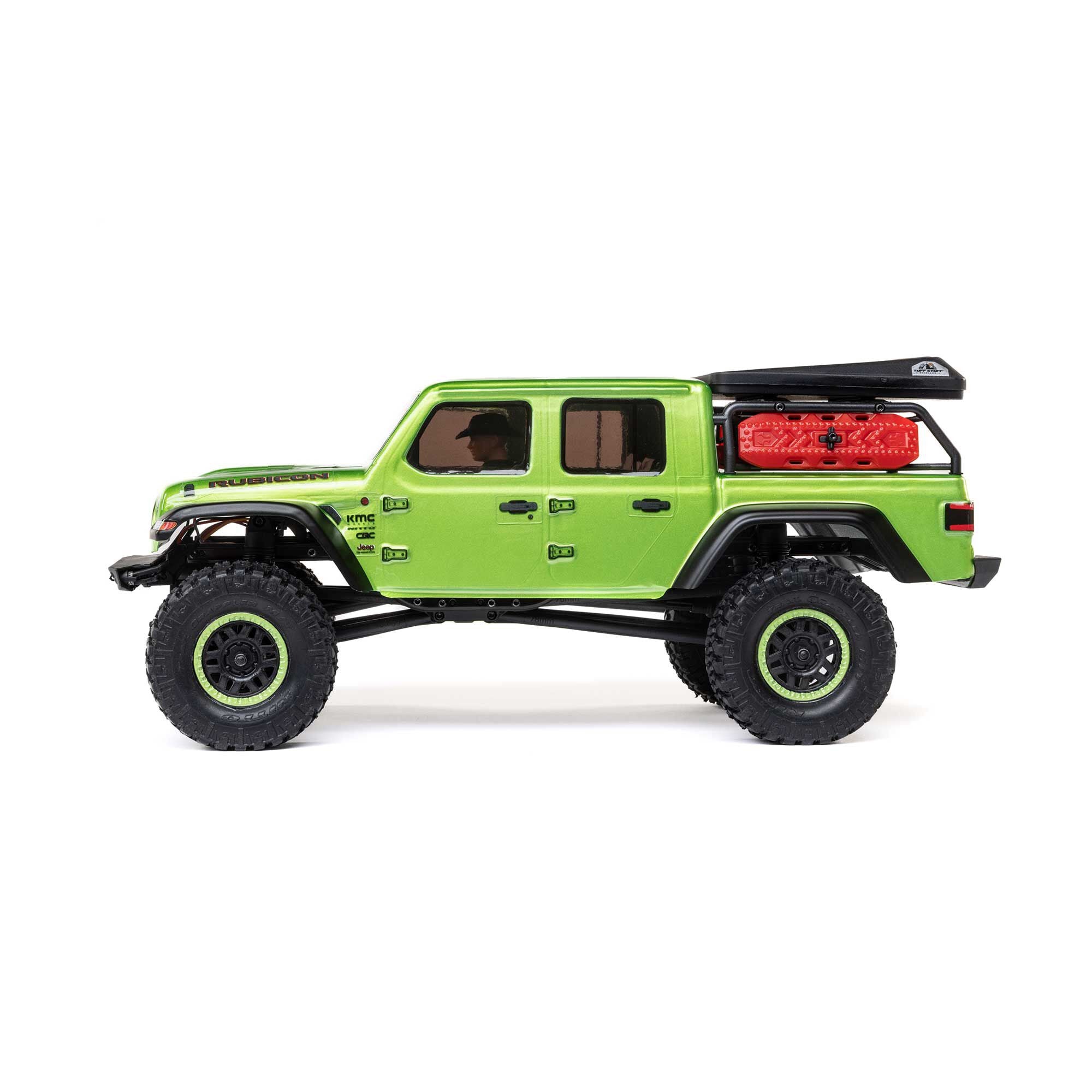 Mini crawler Axial SCX24 Jeep JT Gladiator 1/24 4WD RTR vert - AXI00005V2T3 - Breizh Modélisme.