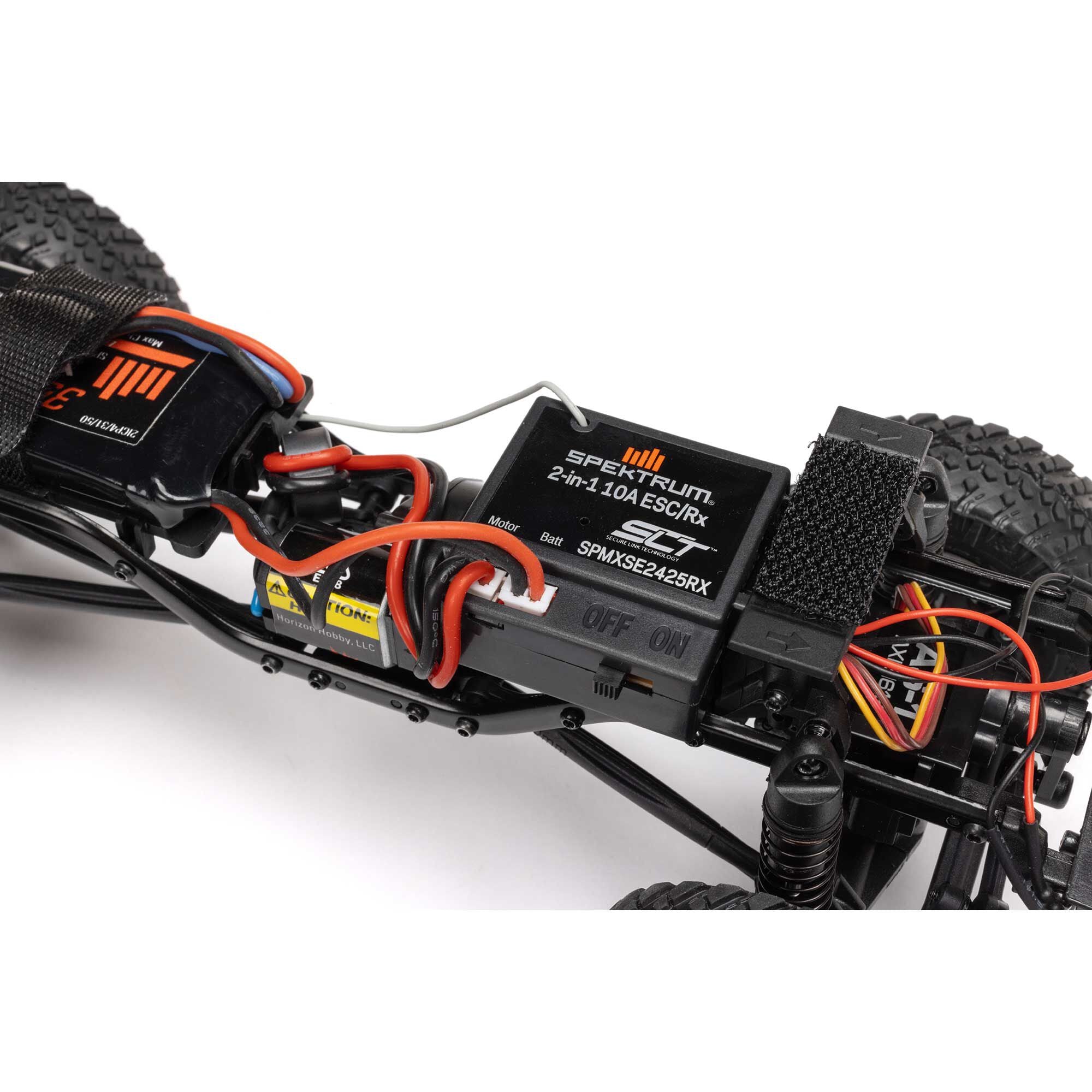 Mini crawler Axial SCX24 Jeep JT Gladiator 1/24 4WD RTR vert - AXI00005V2T3 - Breizh Modélisme.
