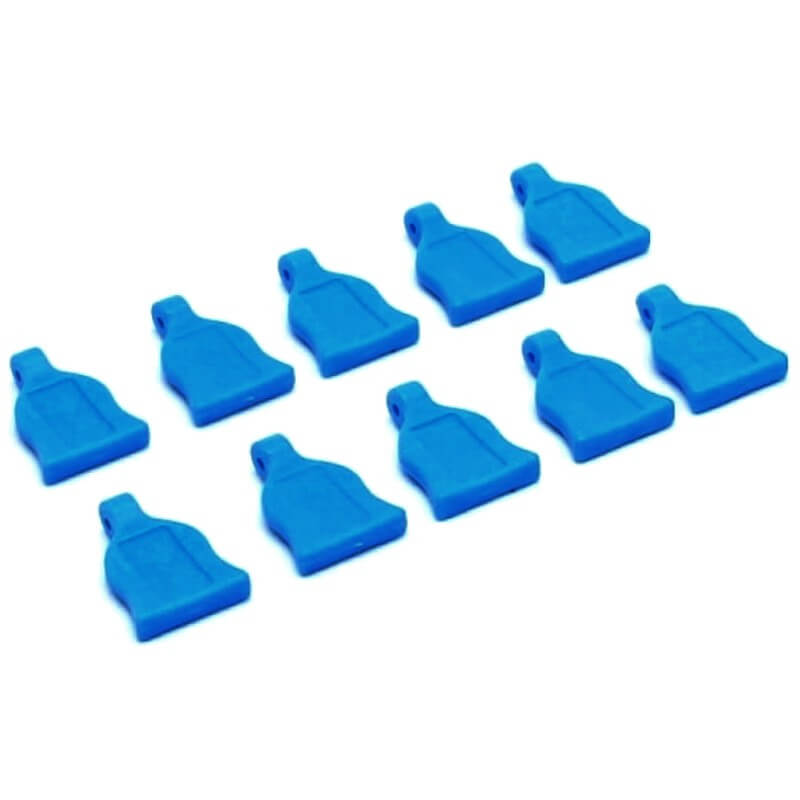 10 Grips pour clips de carrosseries 1/10 - HRC2041BL - Breizh Modélisme.