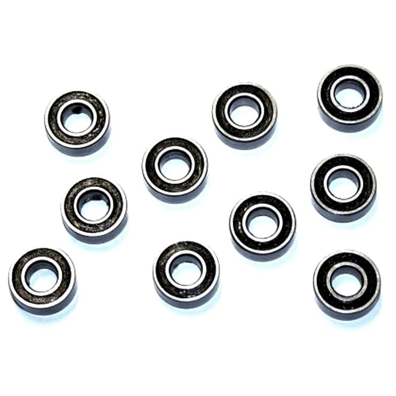10 Roulements à billes étanche 5x11x4mm HRC1240RS - Breizh Modélisme.