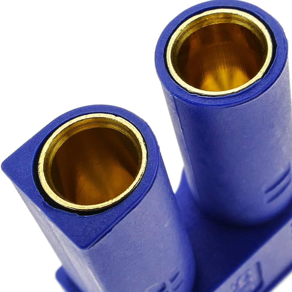 Adaptateur EC5 Femelle vers XT90 Mâle - HRC9132T - Breizh Modélisme.