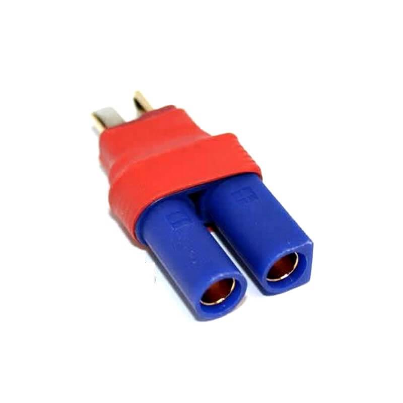 Adaptateur Prise Dean T-plug Male / EC5 - HRC9133C - Breizh Modélisme.