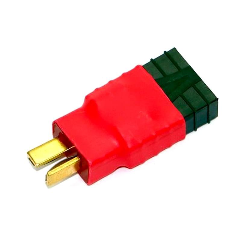 Adaptateur Traxxas femelle vers Deans Mâle - HRC9137C - Breizh Modélisme.