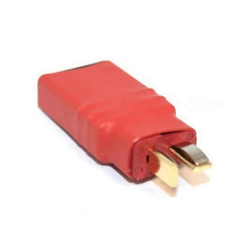 Adaptateur Traxxas femelle vers Deans Mâle - HRC9137C - Breizh Modélisme.