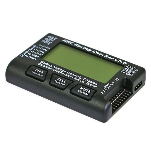 Analyseur, testeur de batterie et de servo 1-8S - Breizh Modélisme.