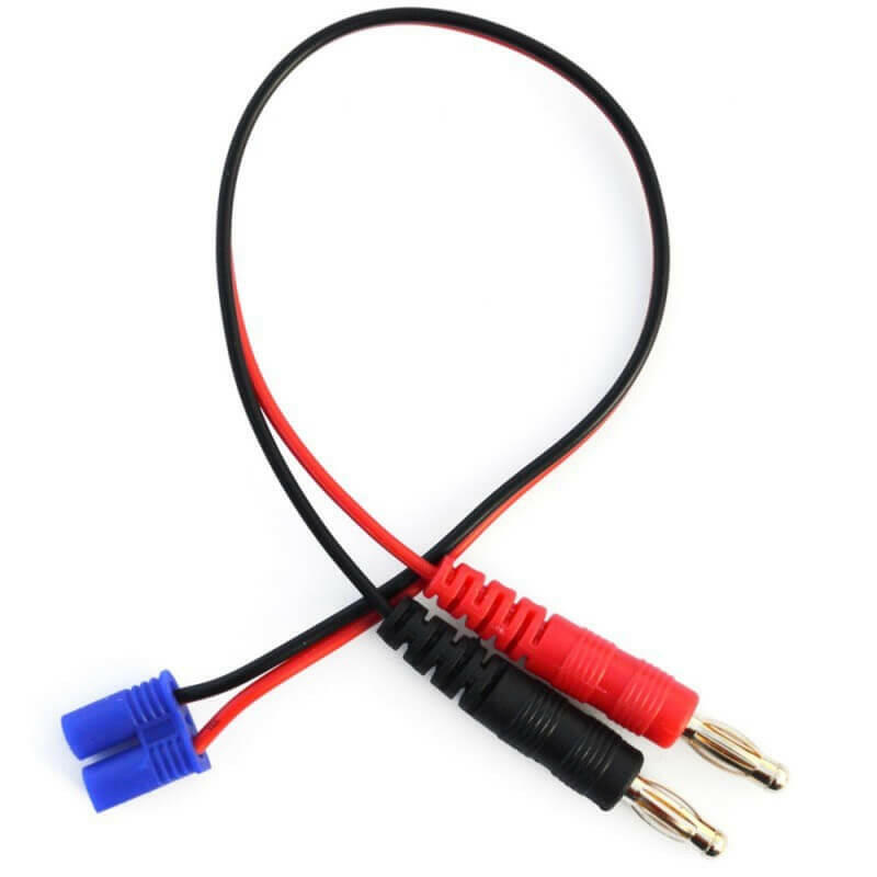 Cable de charge EC2 - 30cm - Breizh Modélisme.