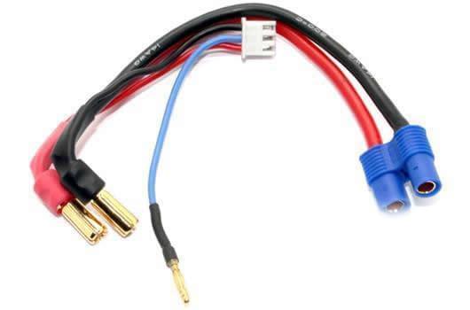 Câble de charge PK 5mm avec prise EC3 équilibrage - Breizh Modélisme.