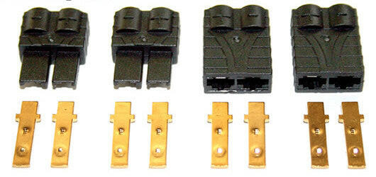 Connecteur Traxxas mâle + Femelle (2 paires) - Breizh Modélisme.