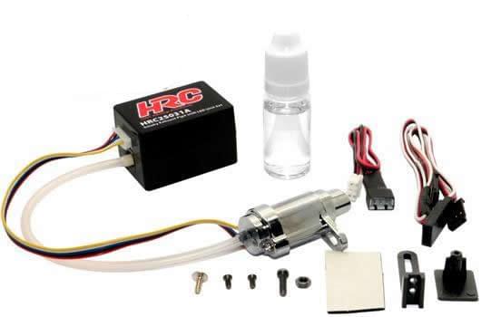 Générateur de fumée d'échappement avec LED - Breizh Modélisme.