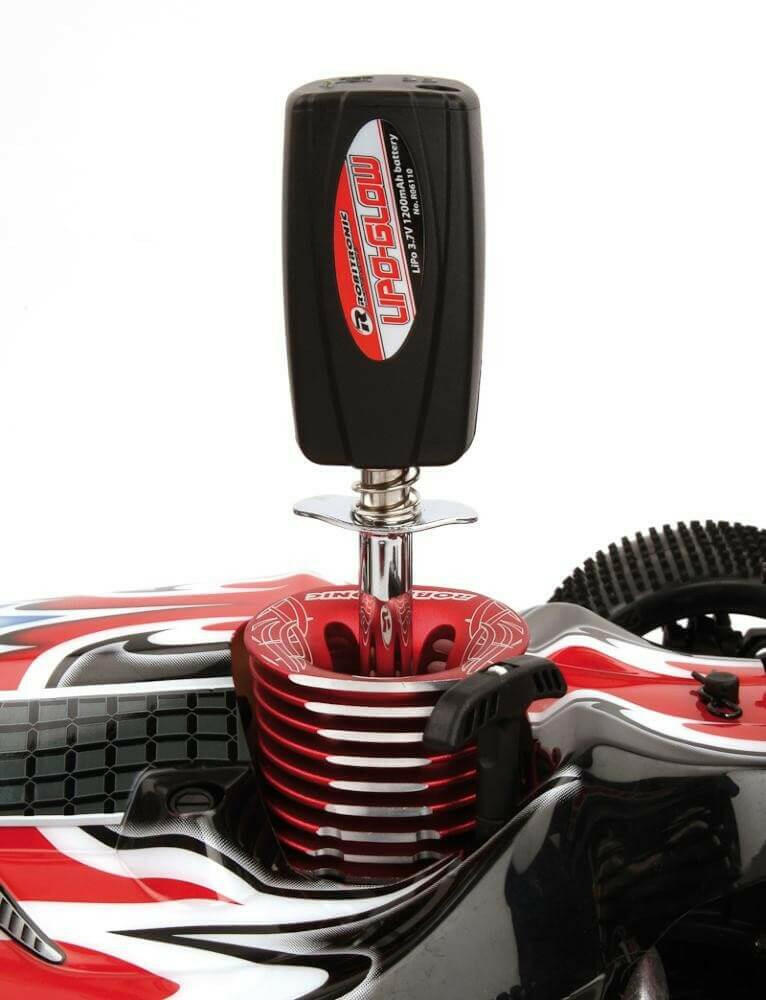 Glow Starter Lipo avec chargeur - HRC3088 - Breizh Modélisme.