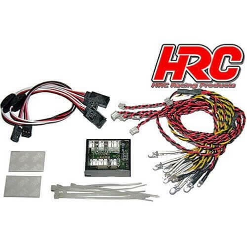 Kit complet d'éclairage par LED avec boitier de contrôle. - Breizh Modélisme.