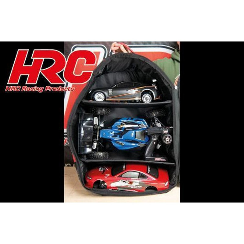 Sac à dos de Transport XXL RC 1/8 (Taille 670 x 470 x 260 mm) HRC9932RB - Breizh Modélisme.