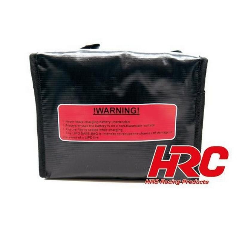 Sac de charge Protection pour Batterie Lipo - 210x160x150mm Lipo Safe bag - Breizh Modélisme.