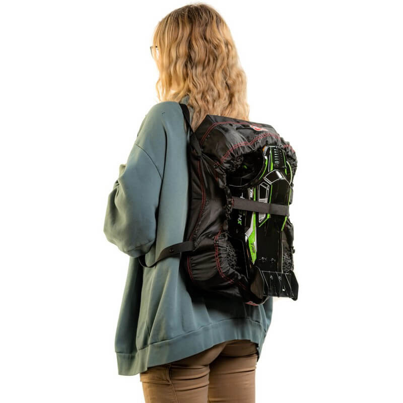 Sac de Transport voiture RC 1/10 et 1/8 - Traxxas Rustler - HRC9931M - Breizh Modélisme.