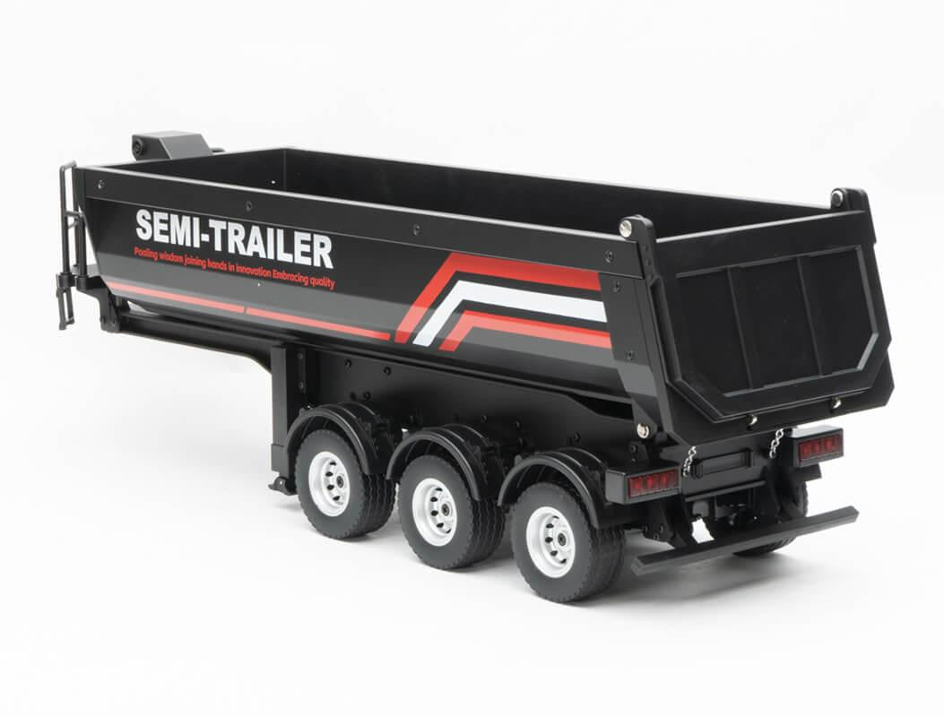 Remorque noir Huina pour Scania 1501 - CY1509