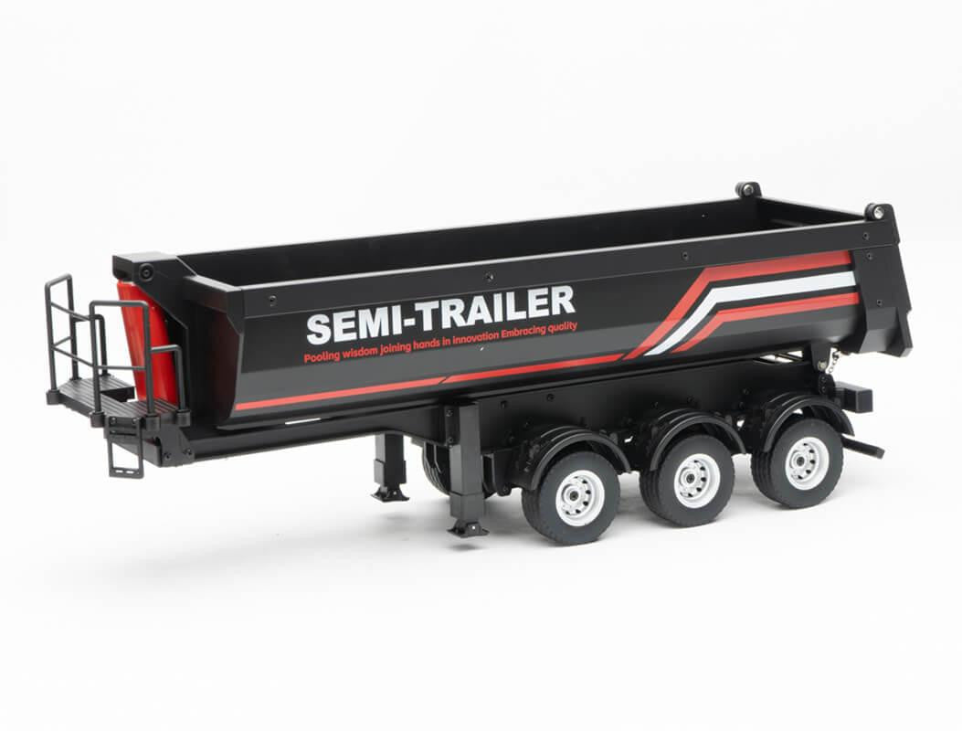 Remorque noir Huina pour Scania 1501 - CY1509