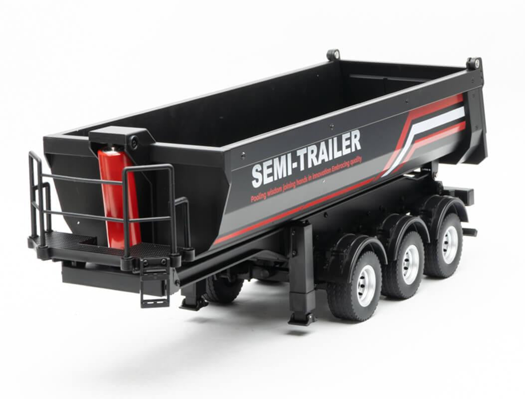 Remorque noir Huina pour Scania 1501 - CY1509