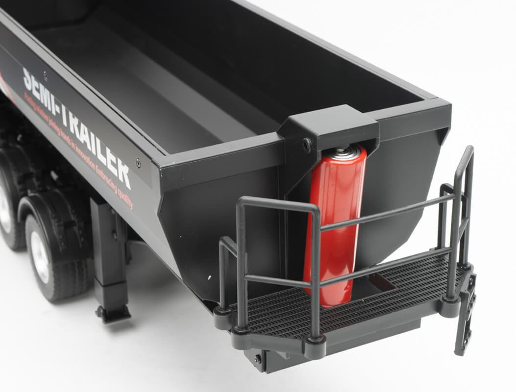 Remorque noir Huina pour Scania 1501 - CY1509