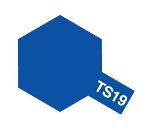 Peinture Maquette TS19 Bleu Metal brillant - Tamiya 85019