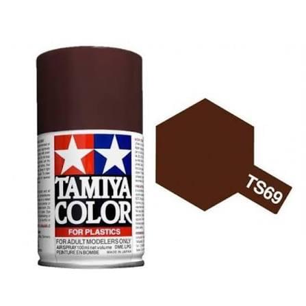 Peinture Maquette TS69 Brun Linoleum / Linoleum Deck Brown - Tamiya 85069