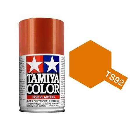 Peinture Maquette TS92 orange métallisé - Tamiya 85092