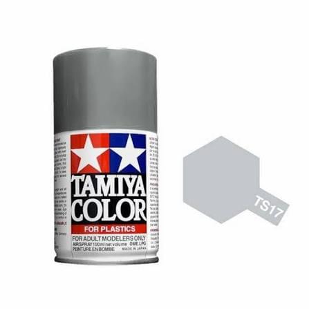 Peinture Maquette TS17 Aluminium brillant - Tamiya 85017 -