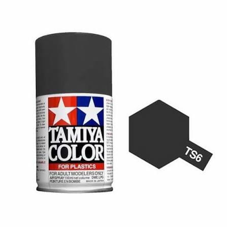 Peinture Maquette TS6 Noir mat - Tamiya 85006 -
