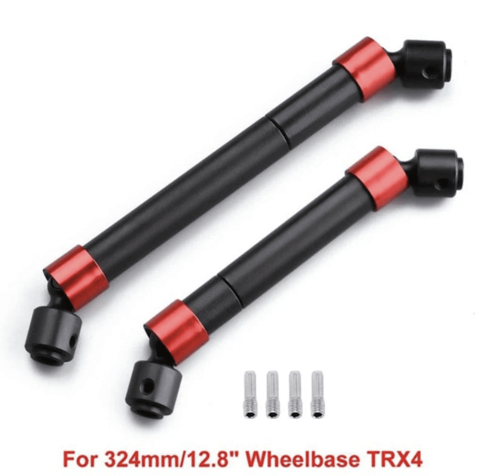 INJORA 2 arbre d'entraînement CVD en métal pour Traxxas TRX-4 312mm - Breizh Modélisme.