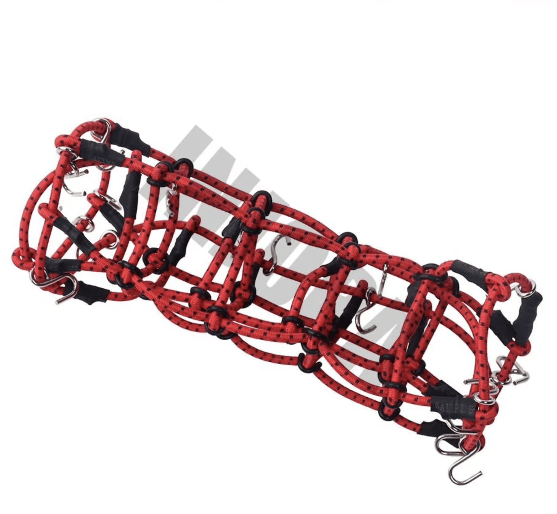 INJORA Filet à bagages élastique rouge pour crawler 1/10 - Breizh Modélisme.