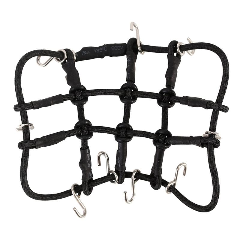 Injora Filet à bagages noir pour mini crawlers 1/24 1/18 RC - Breizh Modélisme.