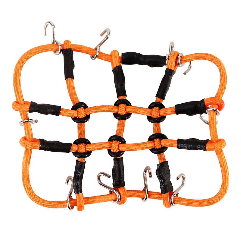 Injora Filet à bagages orange pour mini crawlers 1/24 1/18 RC - Breizh Modélisme.