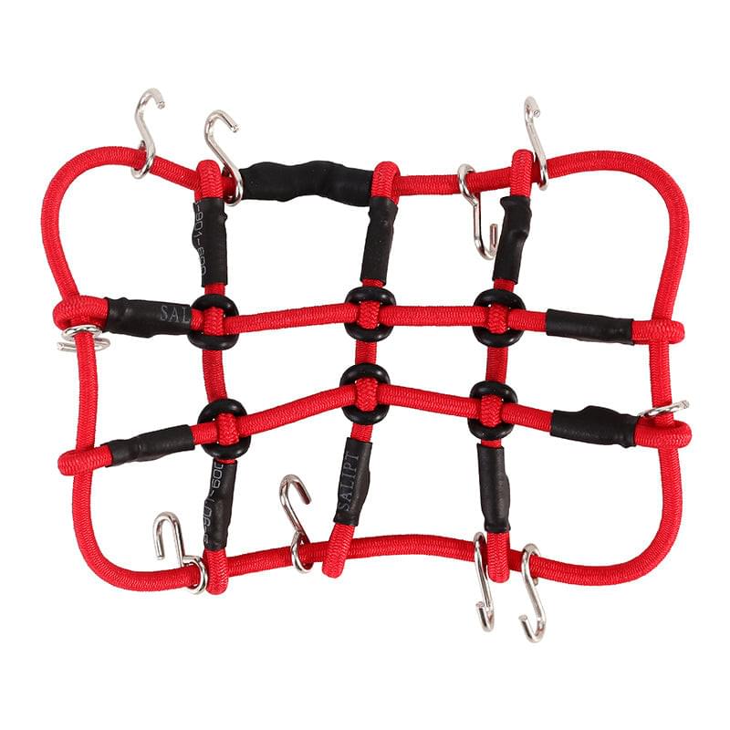 Injora Filet à bagages rouge pour mini crawlers 1/24 1/18 RC - Breizh Modélisme.