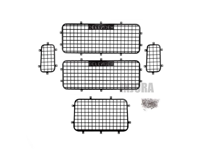 INJORA Filet de protection en maille de fenêtre en métal pour Traxxas TRX-4 - Breizh Modélisme.
