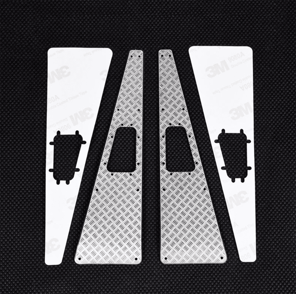 INJORA Grille d'admission à plaque antidérapante en métal pour Traxxas TRX-4 Defender - Breizh Modélisme.